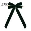 Reusable Christmas Party Supplies Velvet Ribbon Bow Xmas Pendant, Tree Flannel Ornament, Indoor Wedding Banquet Decor Decorative Retro Style