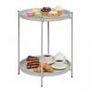 Storage Side Table, Stylish Sofa Table, Round Coffee Table, Nightstand, Plant Stand (only with sofa table)