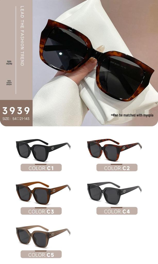 KAJILA 2026 European Fashion Square Frame Polarized Sunglasses for Women - Trendy & Versatile Sun Protection