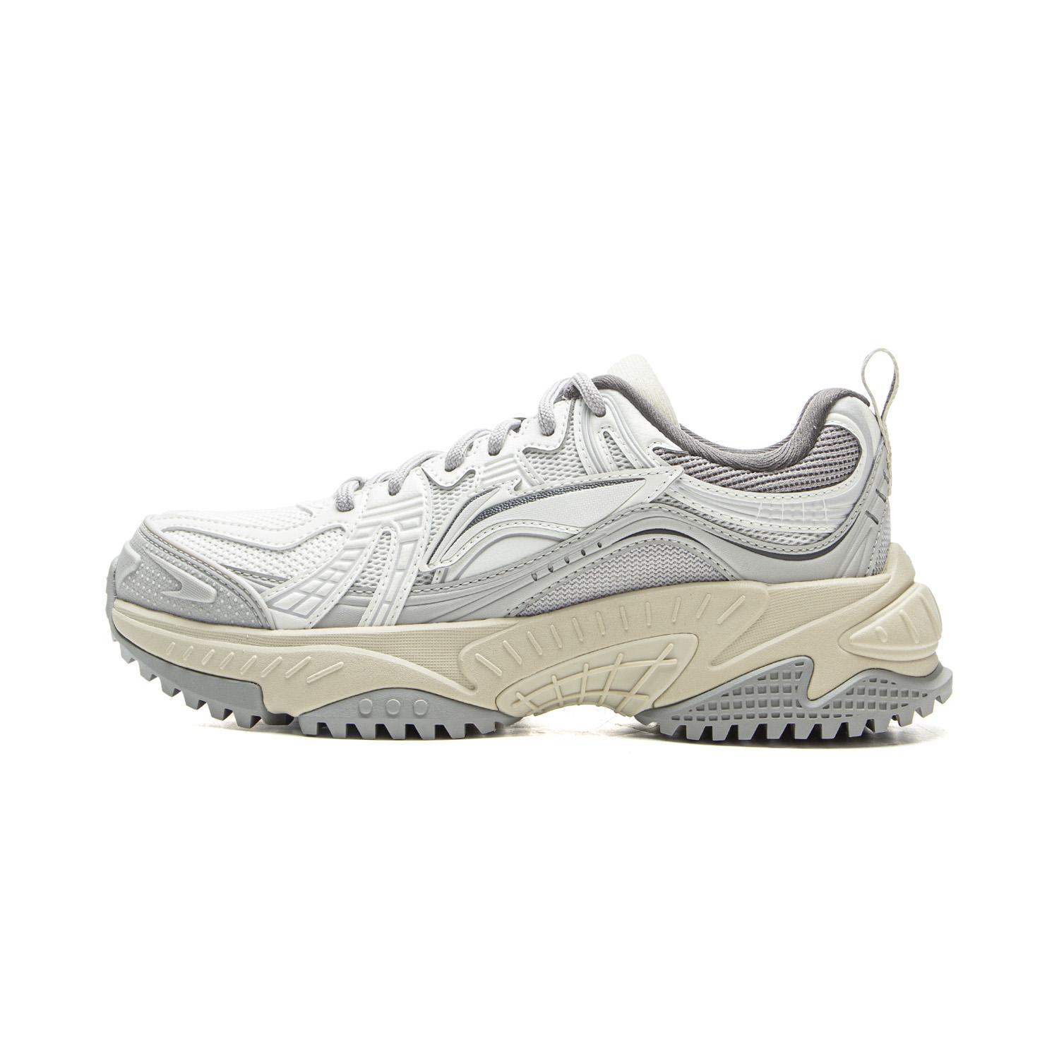 

Новые LiNing Stargazing Амортизаторы Нескользящие Износостойкие Низкие Массивные Кроссовки Женские Светло-серые AGCV370-1 39