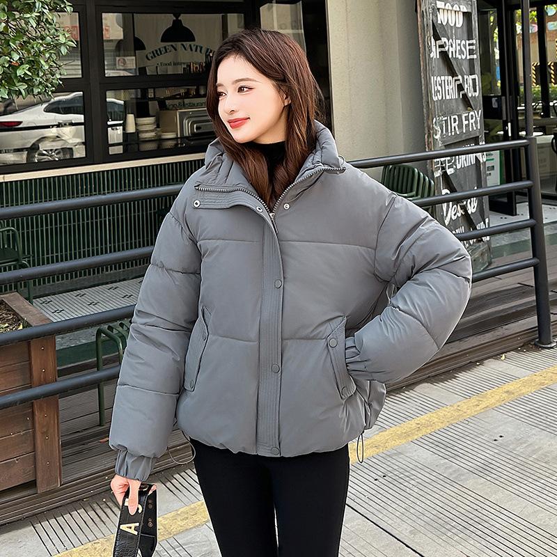 Down Cotton Coat Short Cotton Coat for Women's New Winter Korean Loose Bread Coat Small Thick Cotton Coat