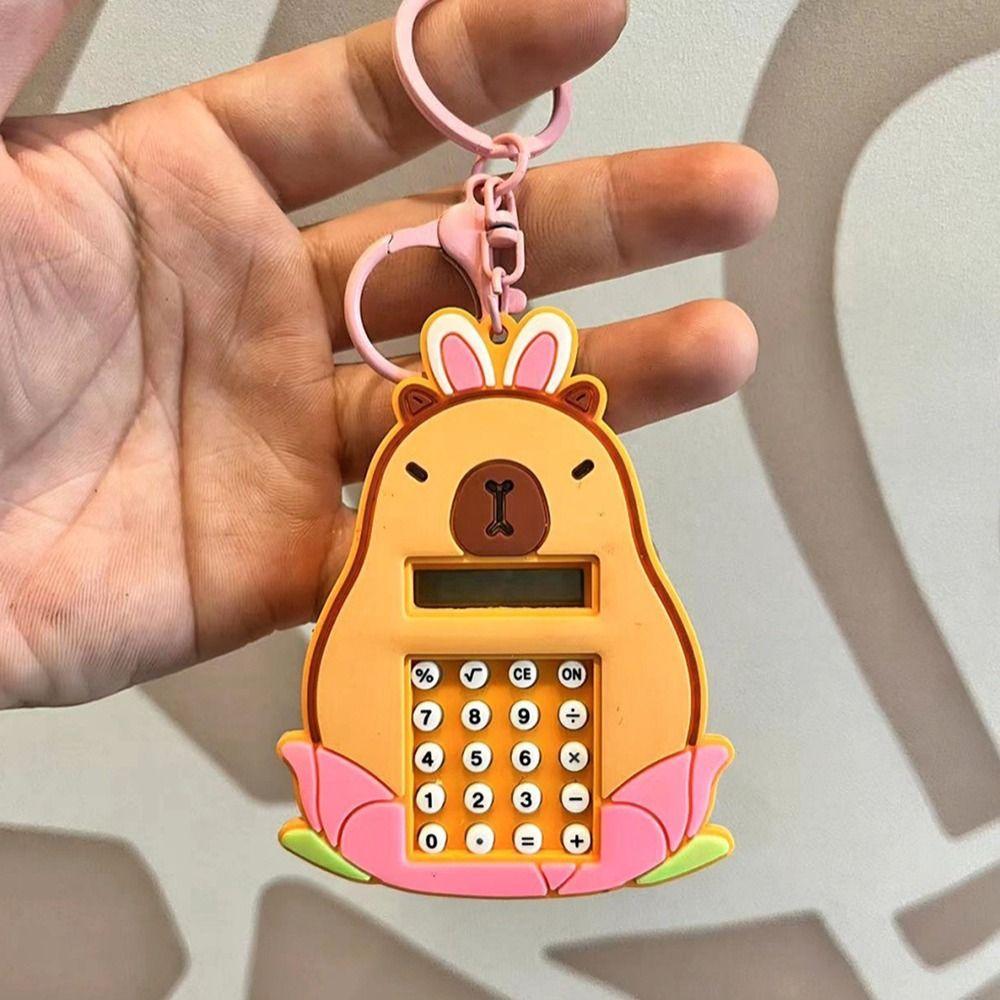 

Силіконовий Калькулятор Капібара Капібара Маленька Риба-Фугу Калькулятор Новий Брелок-Підвіска E