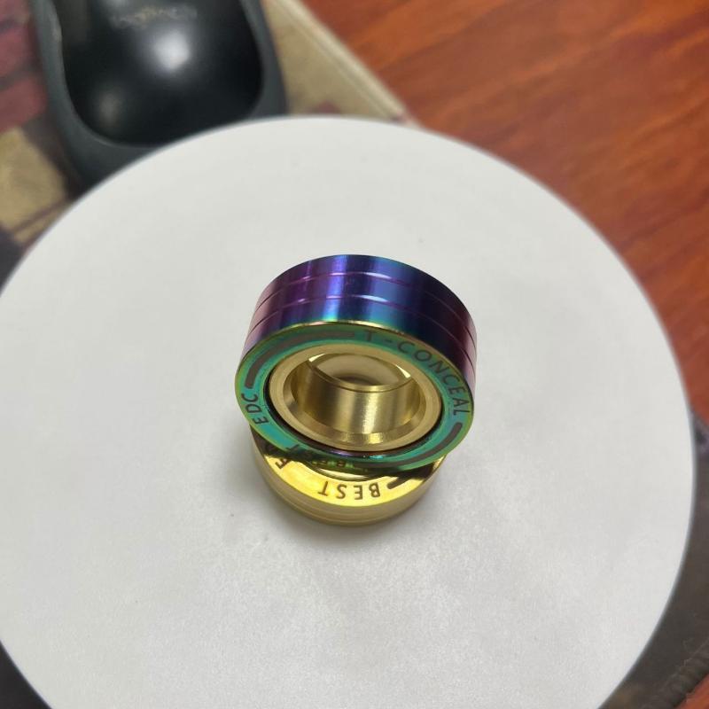 Tire Paragraph Ring Ratchet Wheel Mechanical Slider Edc Fidget Pushing Plate Flywheel Relieve Stress Relief Toy Anti Anxiety