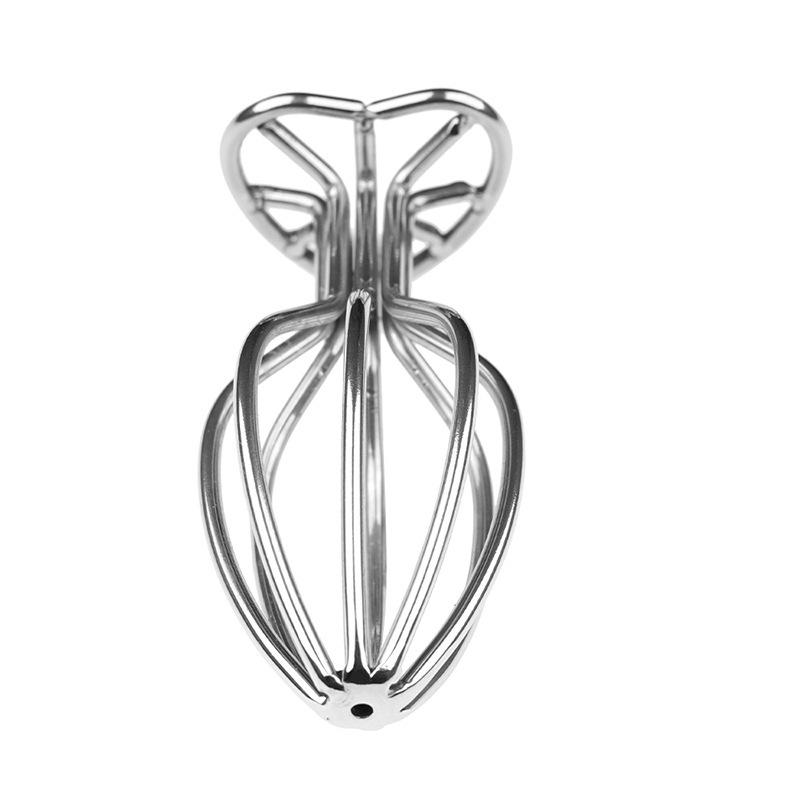 Metal Hollow Anal Plug - Rear Entry Flirting & Training Erotic Toy