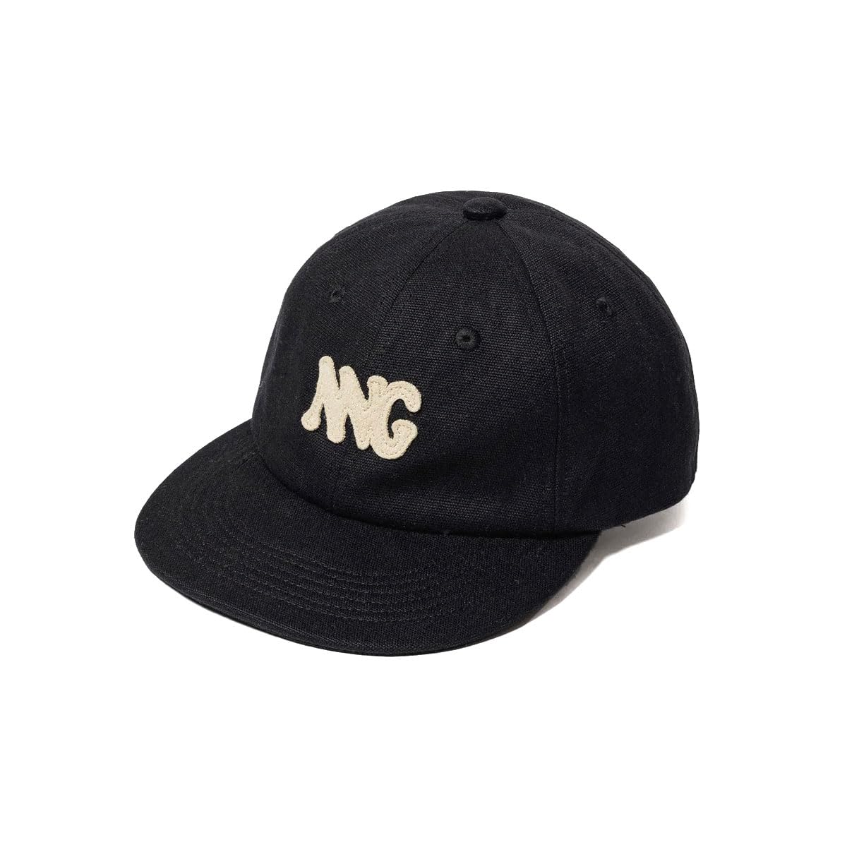 

NANGA CANVAS NNG LOGO unisex canvas NNG logo cap for men and perfect for spring and casual outdoor sun CAP, women, summer, wear, protection, чёрный