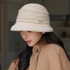 Women S Vintage Literary Warm Fisherman Hat Autumn Winter Commuter Hat
