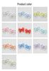 Colorful Transparent Princess Bow Knot Bead DIY Phone & Bracelet Chain
