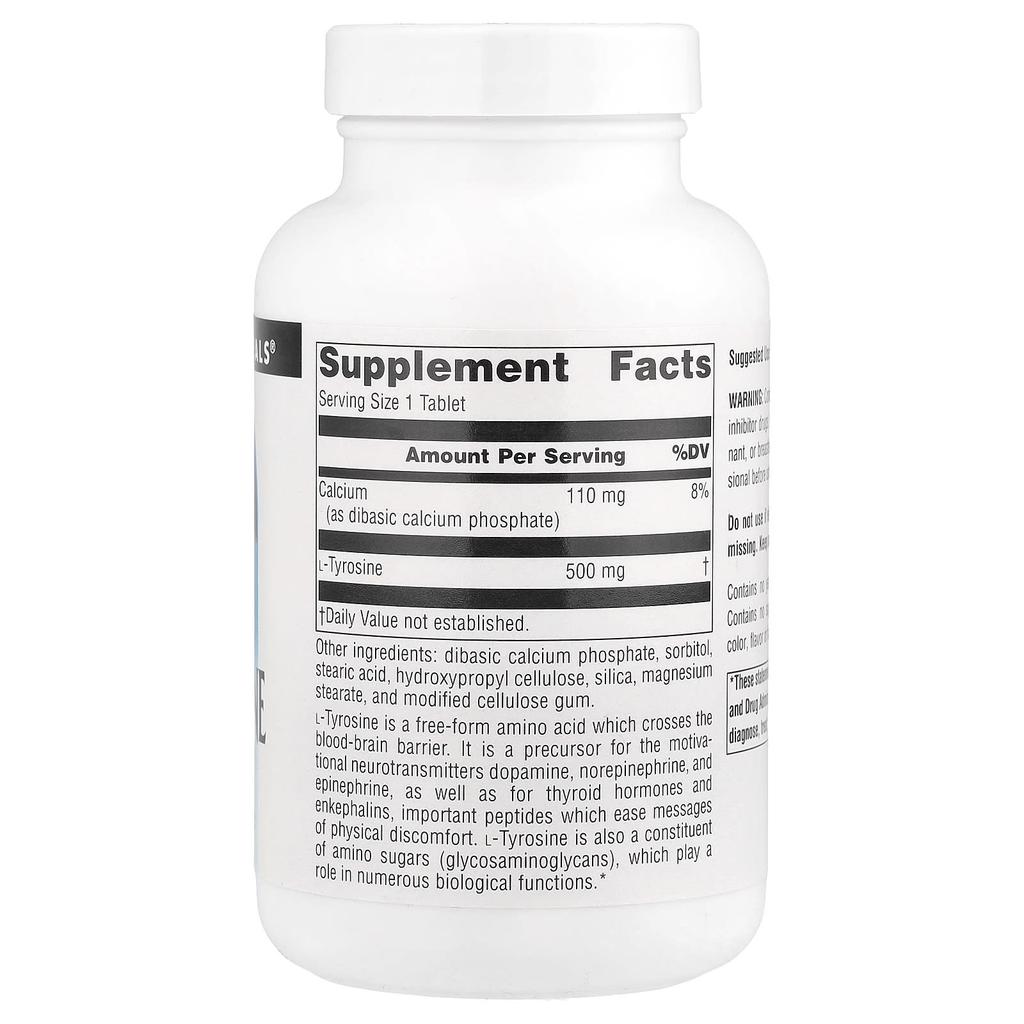 L-Tyrosin, 500 mg, 100 Tabletten