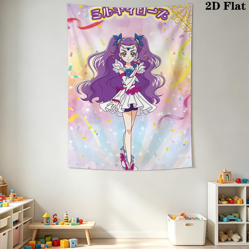 Yes! PreCure Pattern Home Decor Tapestry, Wall Hanging, Decorative RV Wall Cloth.AGT261020109