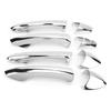 4PCS Exterior Door Handle Cover Chrome Plated Replacement for CClass W204 20082013