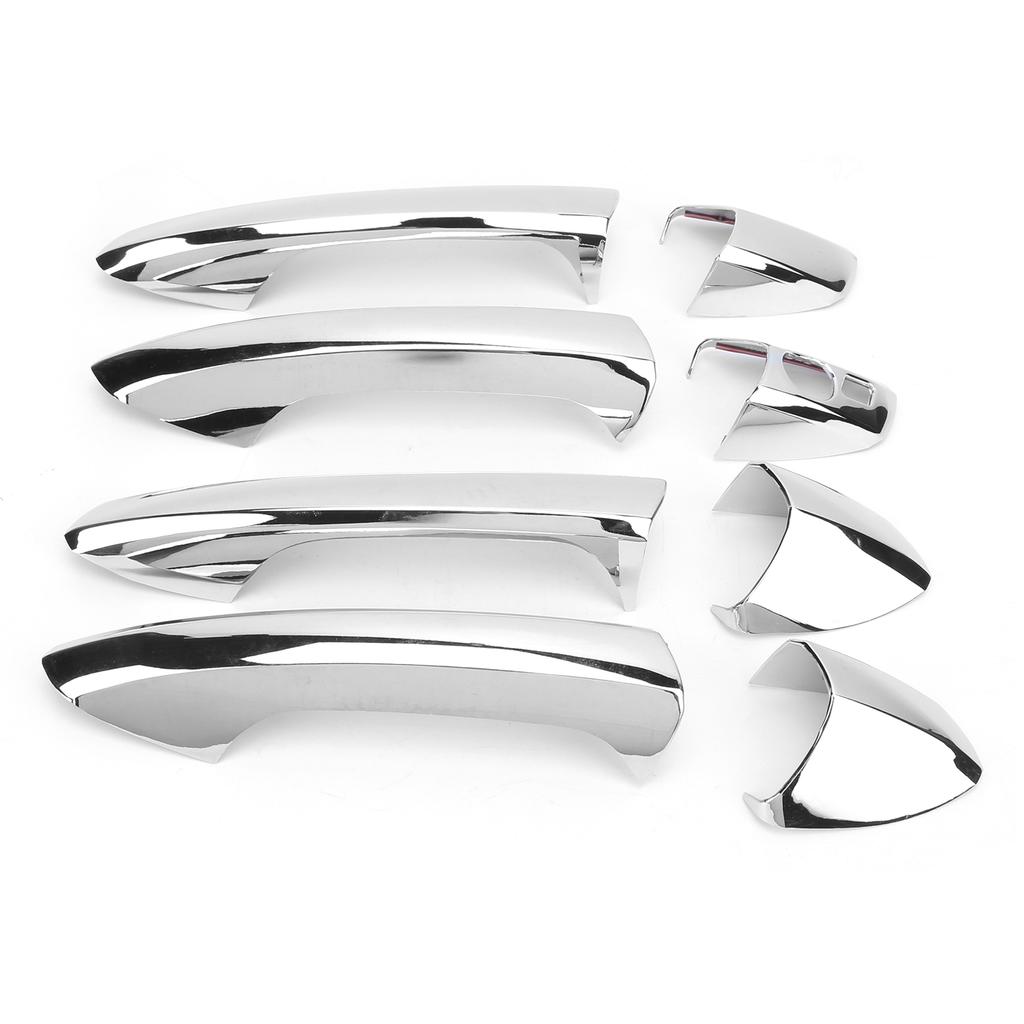 4PCS Exterior Door Handle Cover Chrome Plated Replacement for CClass W204 20082013
