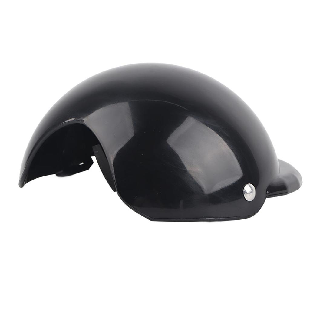 Casco da Motociclista per Cane da Compagnia Cappello da Ciclismo Copricapo Articoli da Esterno(Nero M)