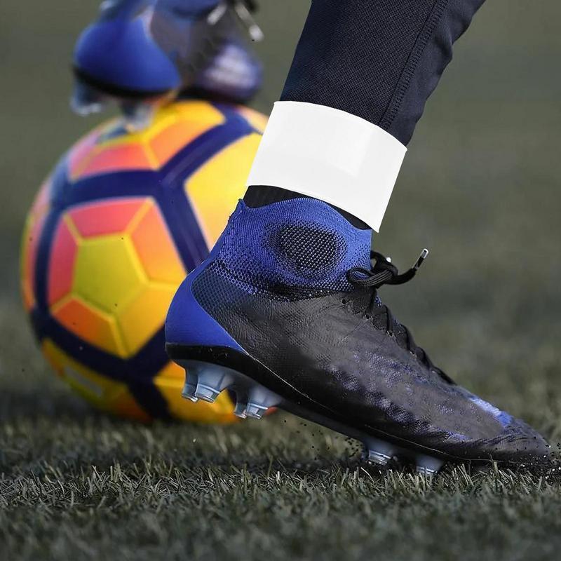 Schienbeinschoner-Riemen Halt Schienbeinschoner Band Fußball Legging Schienbeinfixiergurte Weiches Silikon Fußball-Schienbeinschoner-Riemen Leichtgewicht