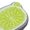 Yousheng Bear Cake Squeeze Toy Stress Relief Simulated Jelly Orange Cake Sensory Toy Soft Stretchy Food Shape Home Office Desk