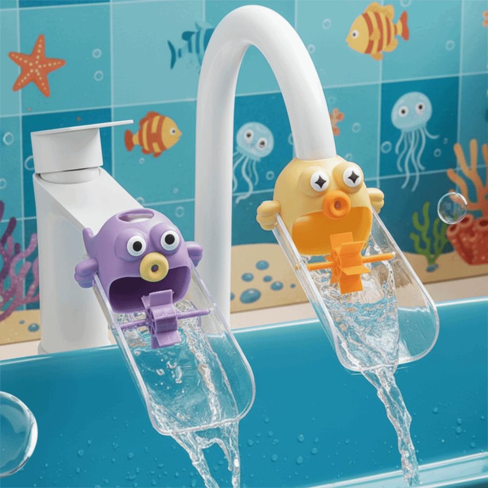 2PCS/4PCS Cartoon Faucet Extender Silicone Faucet  Extension  Household Application