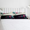 Cartoon Animals Cute Owl Day And Night Bedding Set 3pcs Duvet Cover Pillowcase Quilt Cover Double Bed Set Home Textile
