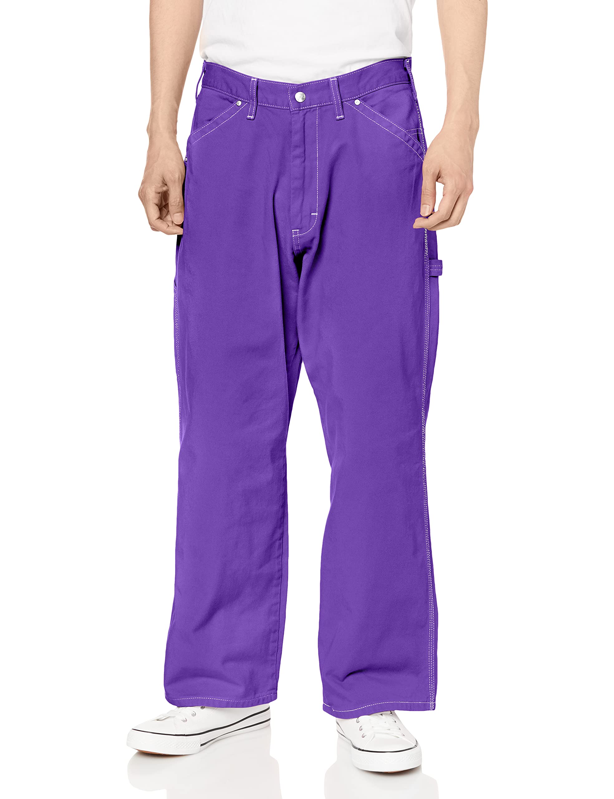 

Широкие брюки маляра ПУРПУРНЫЙ XS [Lee] [Официальный] Мужские LM6988-107 фиолетовый