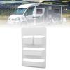 RV Door Storage Box Wall-Mounted Kitchen Storage Bathroom Wall Mounted Organizer For Road Trips Outdoor Enthusiasts Travel