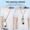 Travel Friendly PD240W Type C Quick Charging Cable, Easy to Carry Mobile Phone Lanyard, Stable Performances