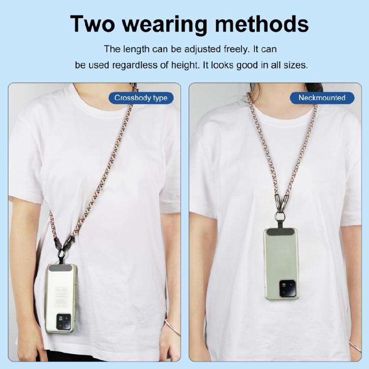 Travel Friendly PD240W Type C Quick Charging Cable, Easy to Carry Mobile Phone Lanyard, Stable Performances