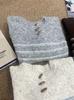 Women's Korean Style Retro Color Block Stripe Knitwear - Soft, Sticky, Round Neck, Loose Fit for Autumn/Winter