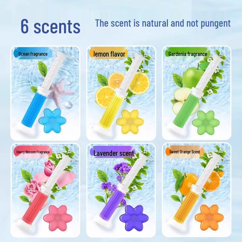 

Newcomer Discount: Floral Gel Toilet Deodorizer & Cleaner