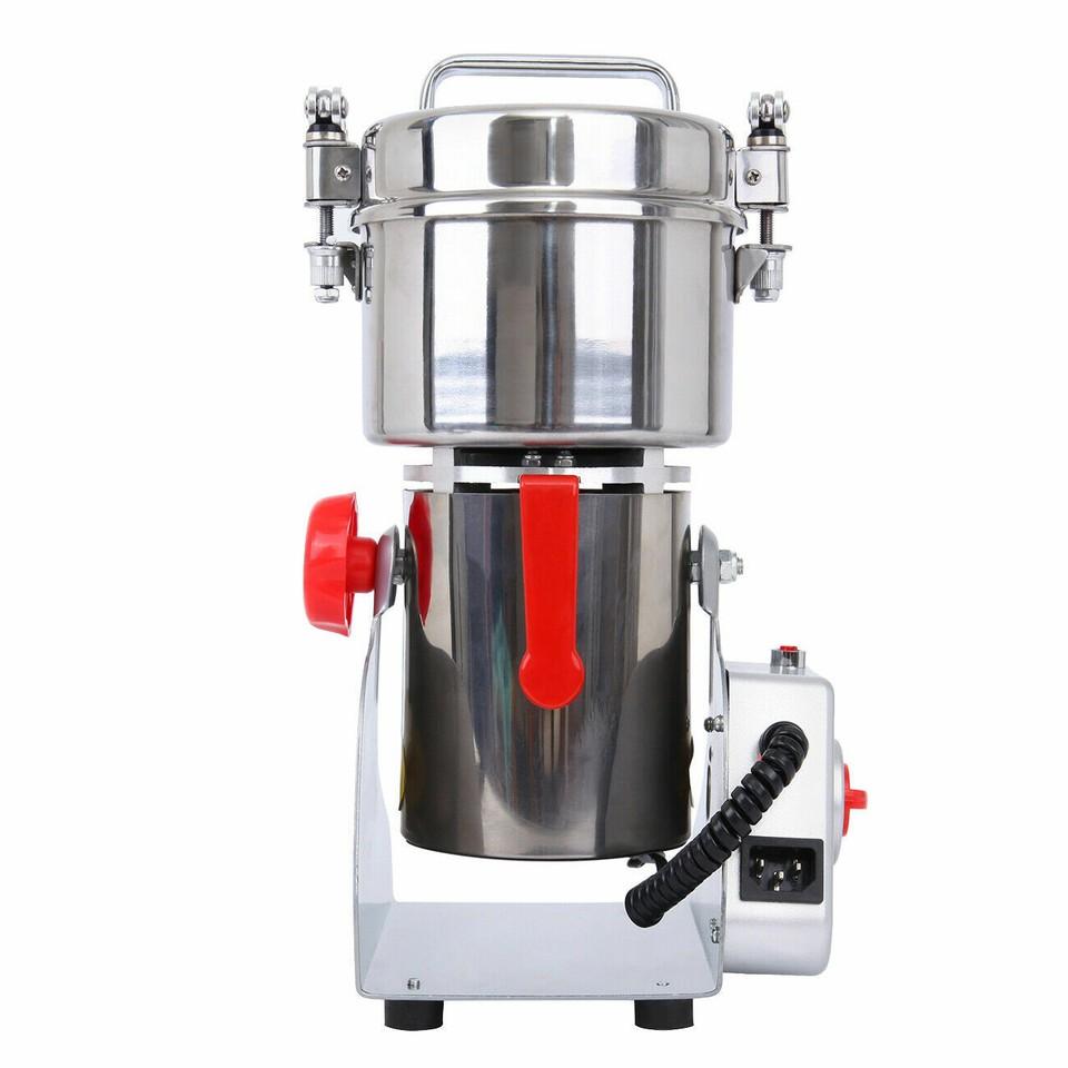 800g/2000g/2500g Electric Grain Grinder Mill, Stainless Steel Spice Herb Mill Dry Food Grinder for Coffee Nut Cereal Corn Seeds