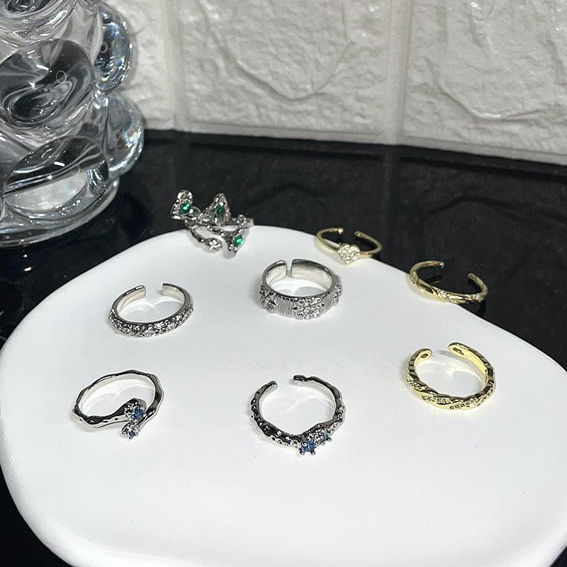 High-End Personality Open Ring Cold Wind Niche Design French Fashion Ring Women