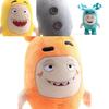 Adorable Oddbods 23cm Plush Soft Cuddly Toy Newt Bubbles Pogo Zee Jeff Fuse Slick Doll
