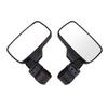 2Pcs UTV Rearview Side Mirrors with 1.75" 2" Clamp For Polaris RZR Ranger 800 900 1000