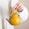 Große Glücks-Mandarine Ti Liang Kanne Charakteristische Teekanne Grobkeramik Haushalts-Teebereiter Kreatives Keramik Kung Fu Tee Set