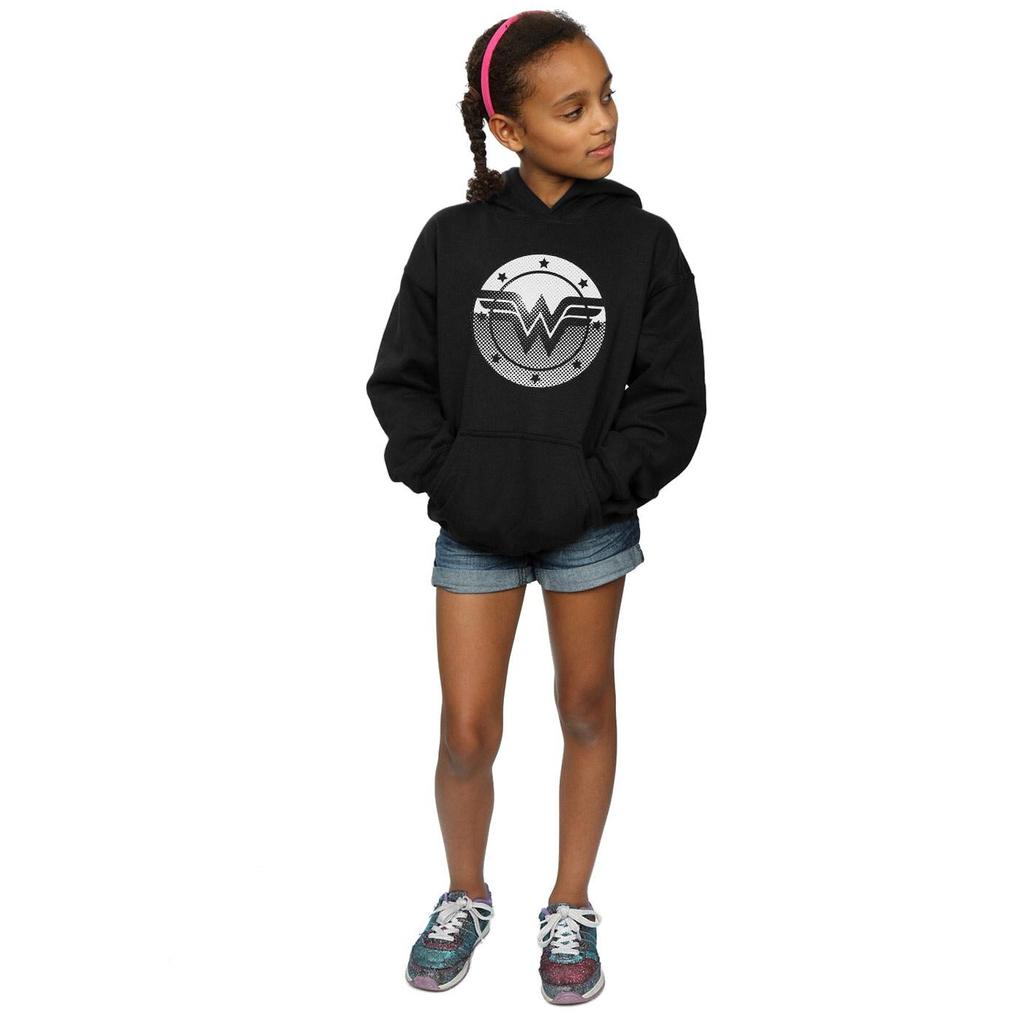 DC Comics Girls Wonder Woman Spot Logo Hoodie
