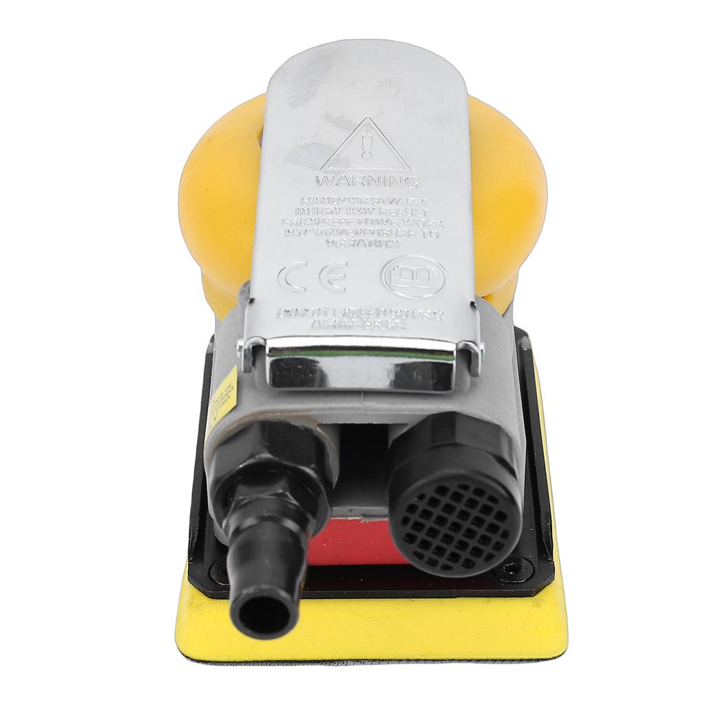 Pneumatic Sander Rectangular Vibrating Air Sander Sandpaper Machine for Stone Wood Putty Polishing 75x100mm