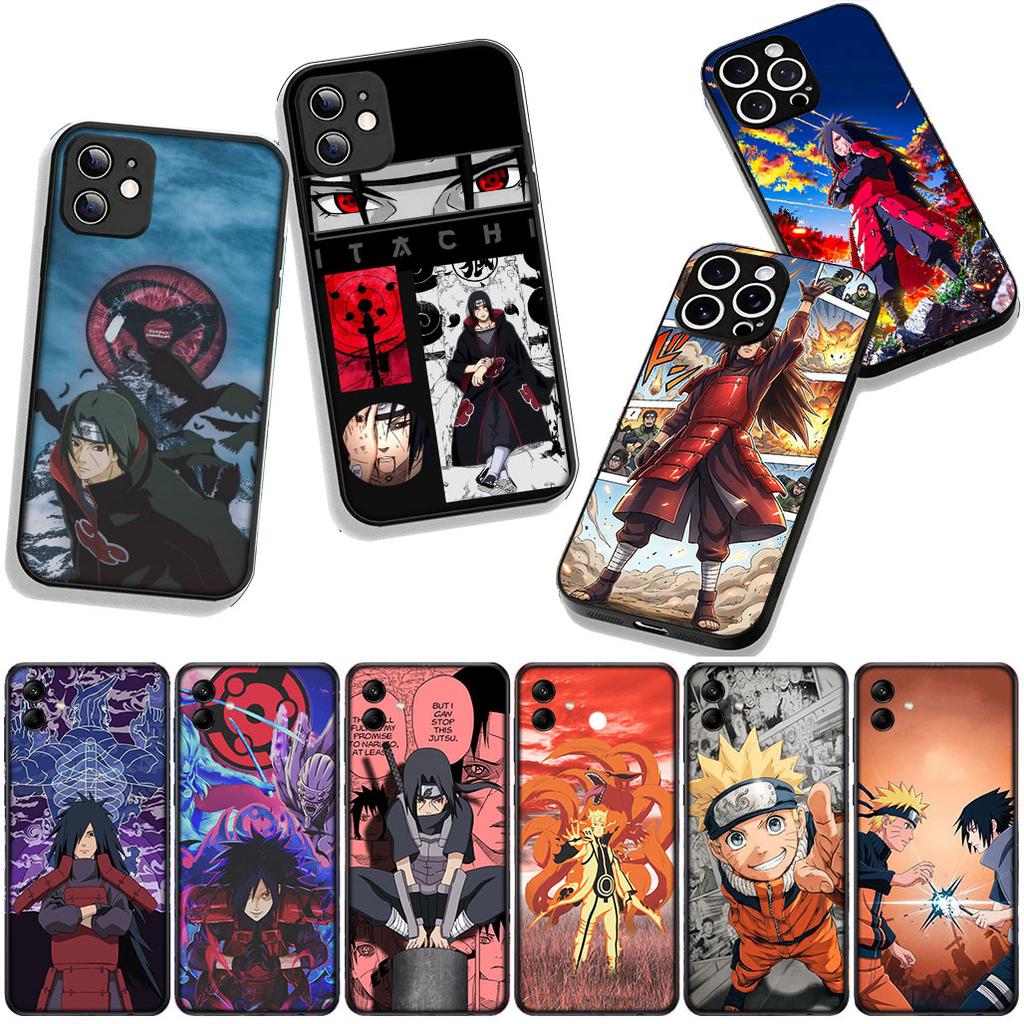 for Motorola Moto G54 G05 G24 G55 G75 G85 G15 G57 G86 Power Edge 50 30 Fusion neo Pro Case Madaras Narutos Itachi Uchiha Sasuke
