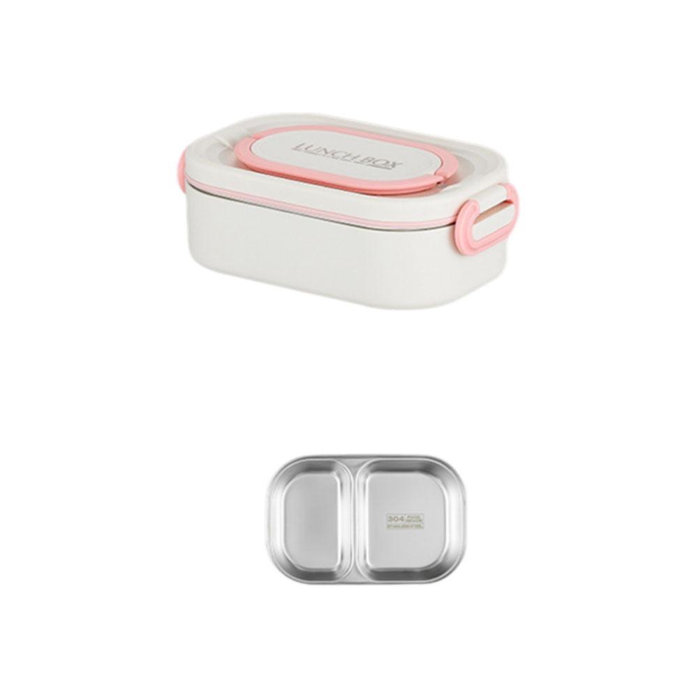 Large Capacity Stainless Steel Lunch Box Insulated Divided Food Storage Container  for Home