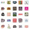 50 Inspirational English Phrase Stickers Diy Mobile Phone Case Luggage Notebook Skateboard Water Cup Creative Stickers