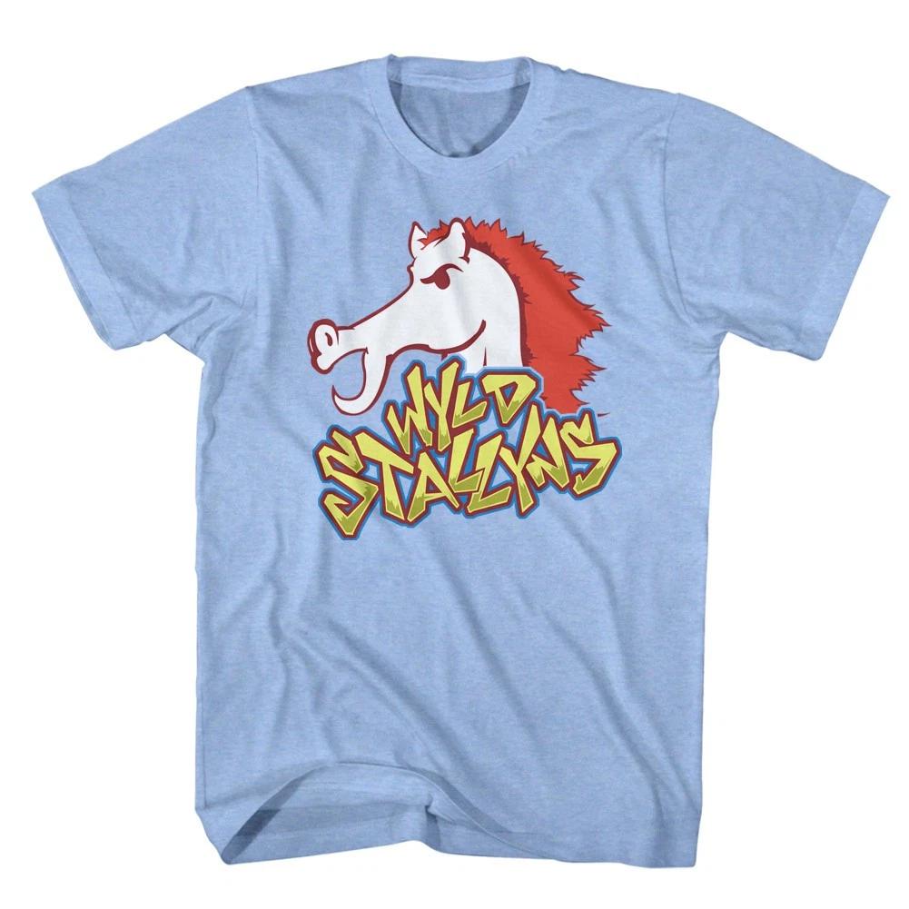 

Bill & Ted s Excellent Adventure Movie Wyld Stallyns Horse Logo Men s T shirt S