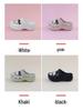 Summer Kids' Closed-Toe Perforated Slippers: Soft, Lightweight, Detachable Sole for Indoor & Outdoor Use