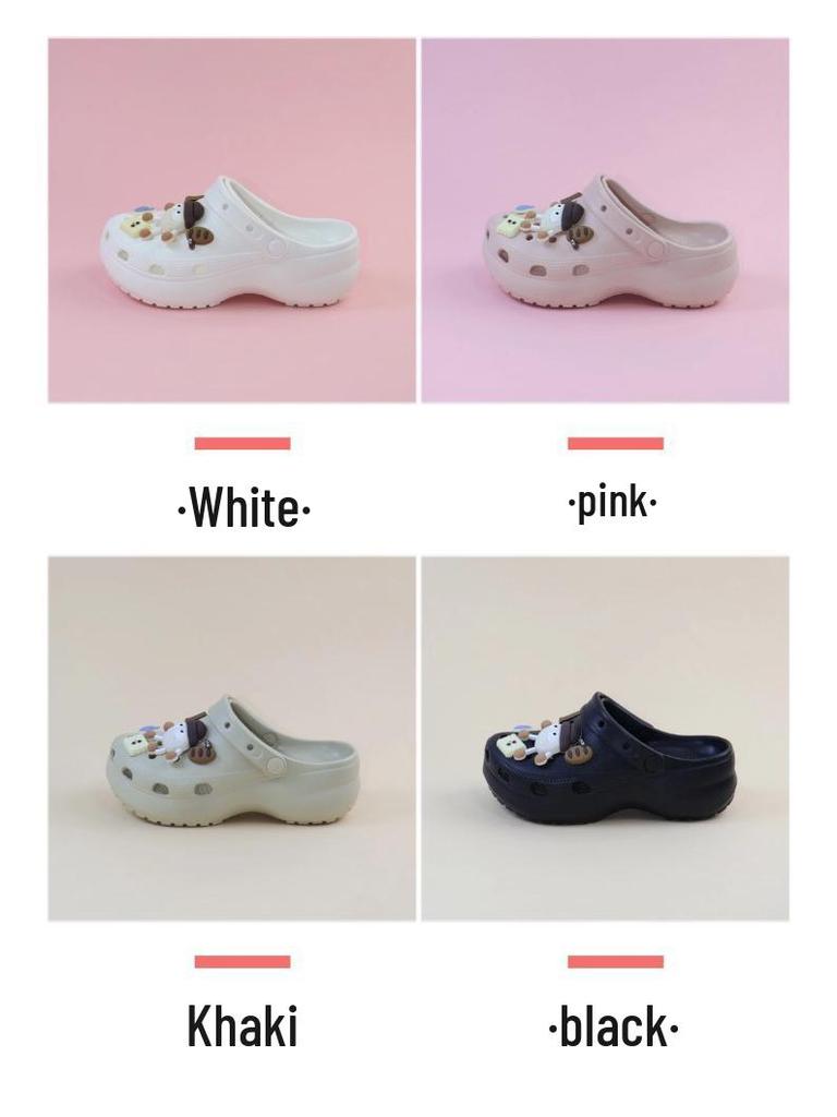 Summer Kids' Closed-Toe Perforated Slippers: Soft, Lightweight, Detachable Sole for Indoor & Outdoor Use