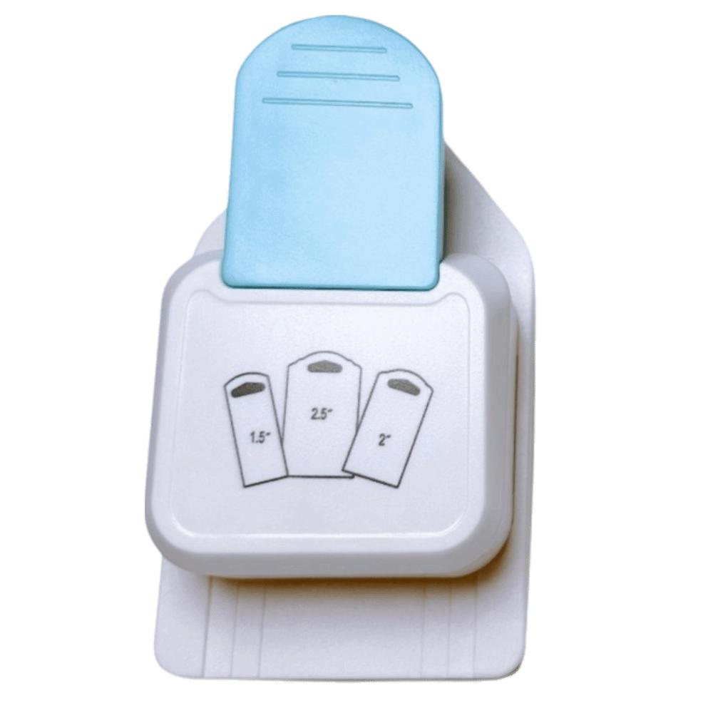 3 in 1 Label Punch Easy to Operate Sturdy Plastic Alloy Label Craft Punch Creative Design Easy to Use Tag Shape Punch