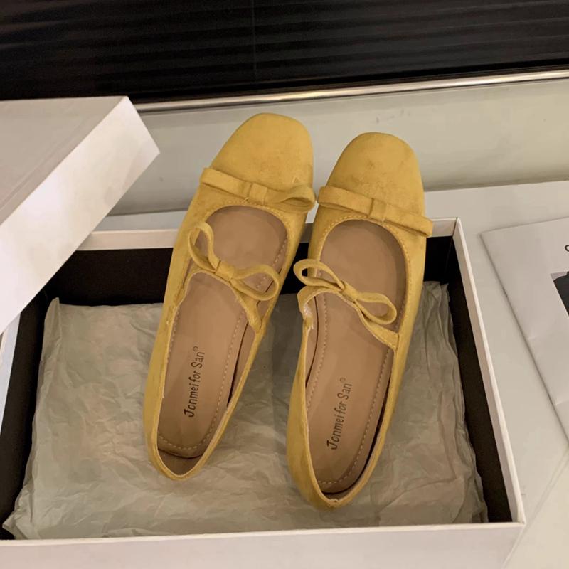 Fashion SUOJIALUN 2025 Autumn New Brand Women Flat Shoes Fashion Bow-knot Round Toe Ladies Mary Jane Shoes Soft Flat Heel Boat Shoes