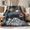 Death Note Soft and Comfortable Flannel Suitable for Sofas Living Rooms Outdoor Camping Travel and Also Makes a Great Anniversary Gif