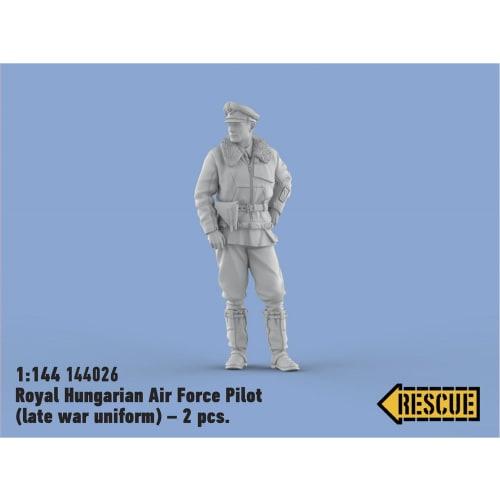 Rescue Model 1/144 Hungarian Pilot Late Uniform (2 Figures) Resin Kit RSC144026
