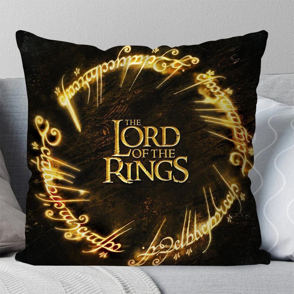 

Наволочка L-Lord Of The R-Rings Квадратная подушка Спальня Диван Досуг Комфортная подушка Автомобиль Гостиная Украшение дома 40X40 12x12Inch