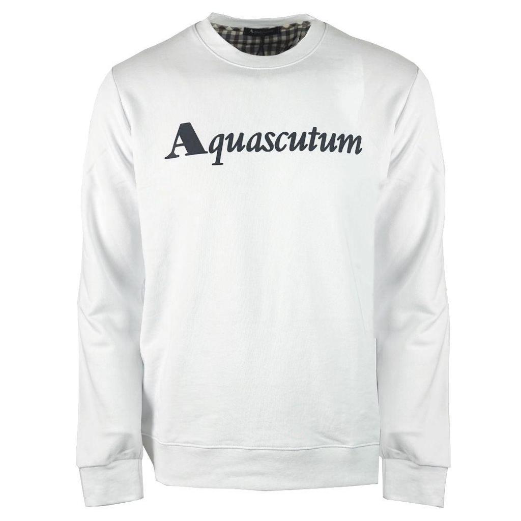 Aquascutum Unisex Adult Box Logo Sweatshirt