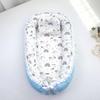 Pure Cotton Lace Removable & Washable Baby Nest Bed - Newborn Sleeping Bed