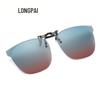 Rimless Polarized Clip-on Prescription Sunglasses: Fashionable Outdoor & Night Vision