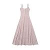 Korean Style Striped Camisole Dress: Elegant, Sleeveless, Off-Shoulder Bodycon Long Skirt