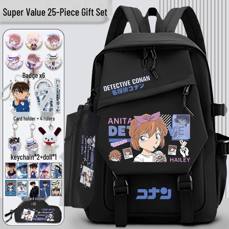 Detective Conan x Kaito Kid Large Capacity Backpack for Students