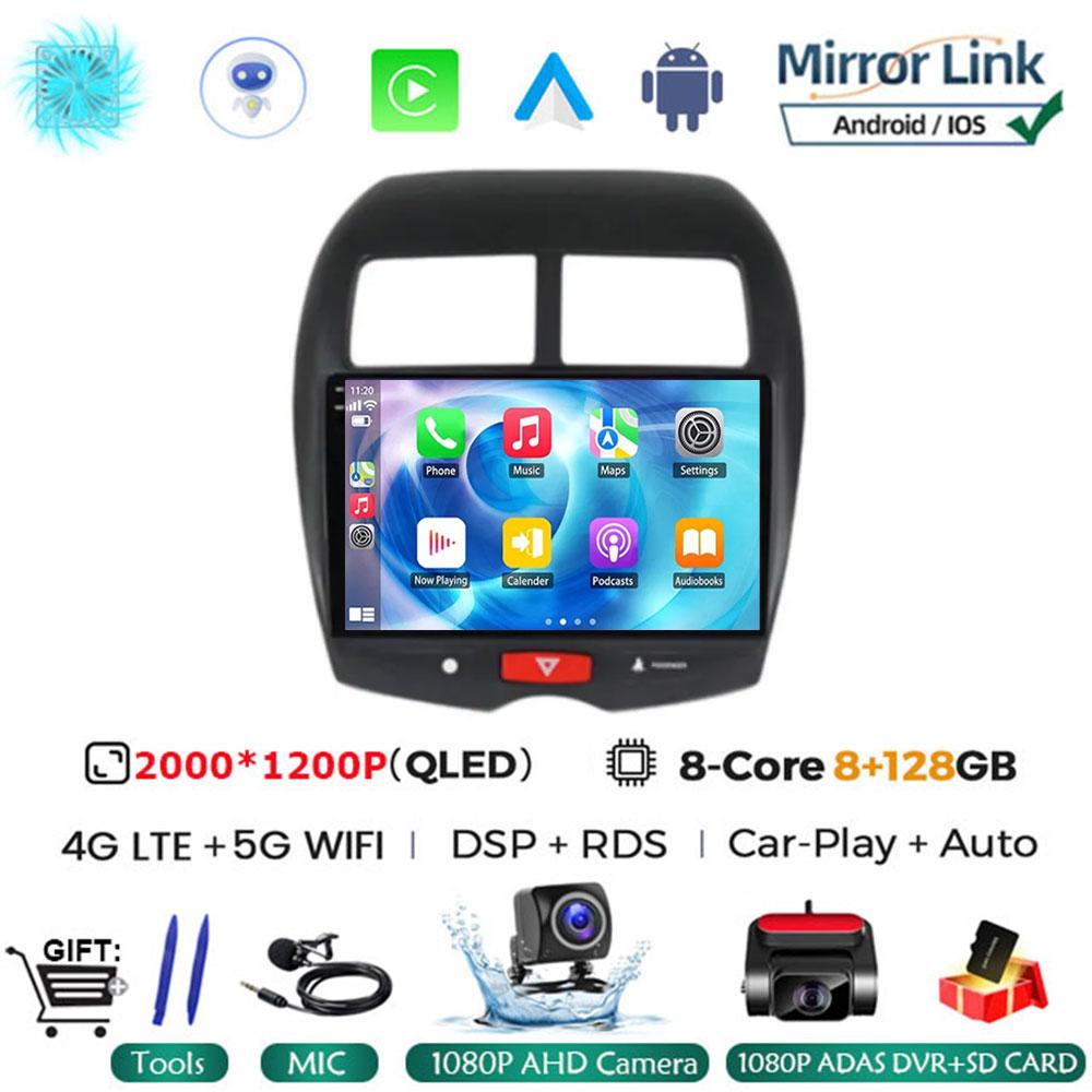 Android 14 For Mitsubishi ASX 1 2010 - 2013 2014 2015 2016 Multimedia Car TV Vehicle Video GPS Navigation Stereo Radio NO DVD